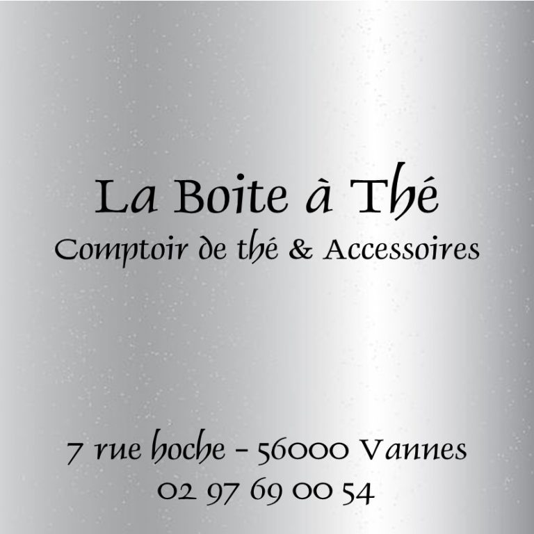 boite a thé